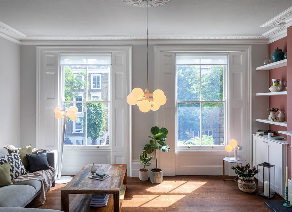 How To Layer Light In Your Living Room